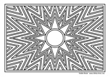 Download, print, color-in, colour-in Page 56 Sunrays